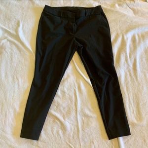 Plus size LOFT black trousers